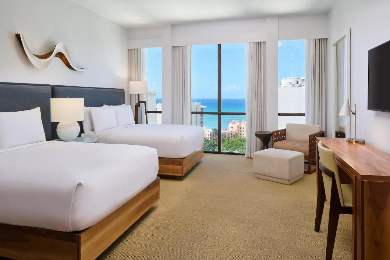 אתר נופש מלון הונולולו Hyatt Centric Waikiki Beach