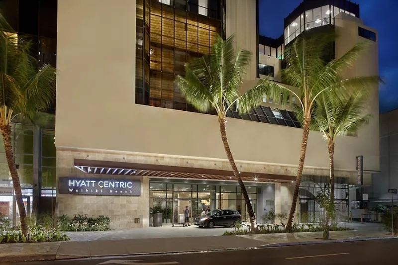 מלון הונולולו Hyatt Centric Waikiki Beach אתר נופש